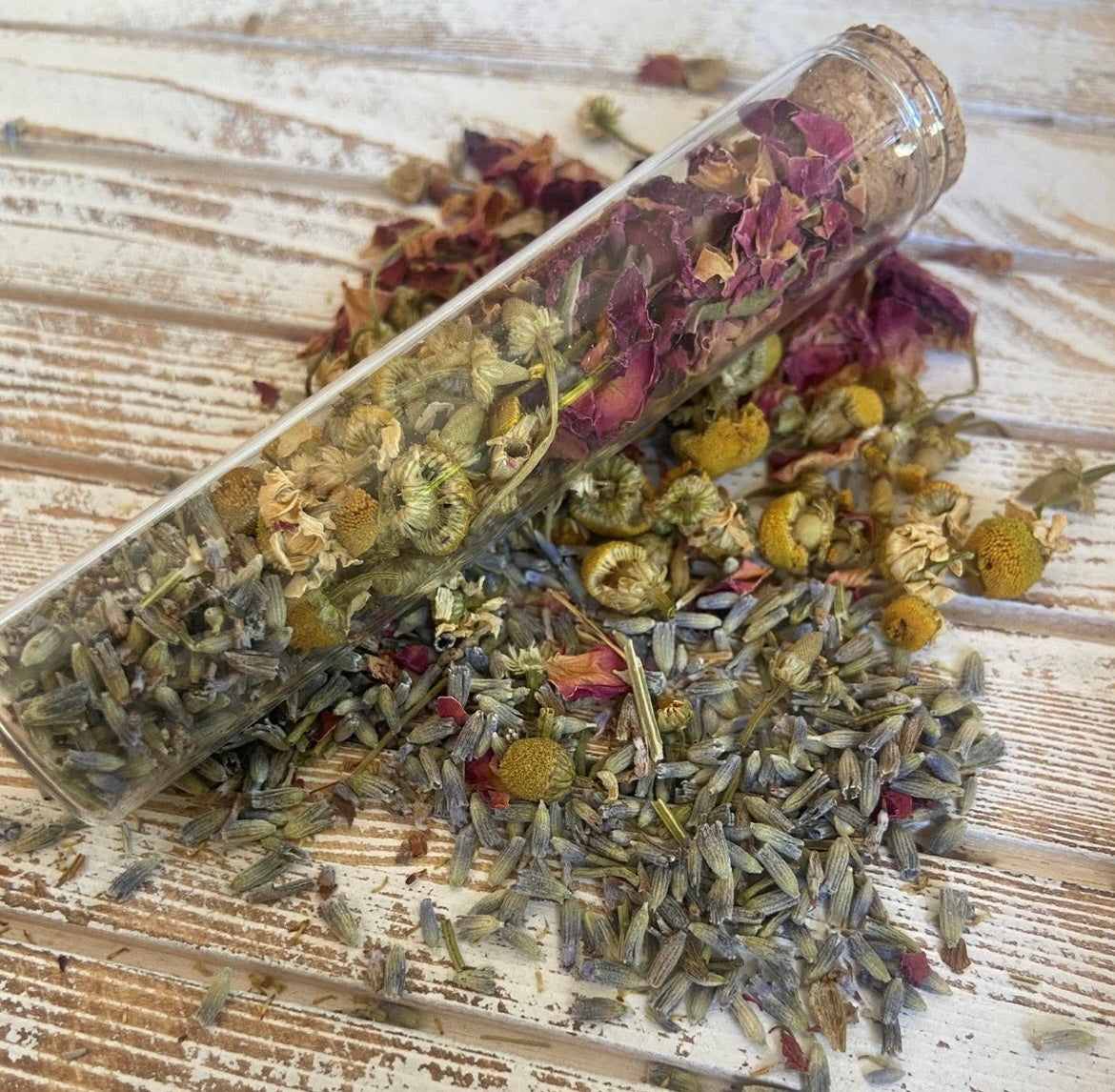 Herbal Facial Steam | Bath Tea with Dried Flowers and Herbs