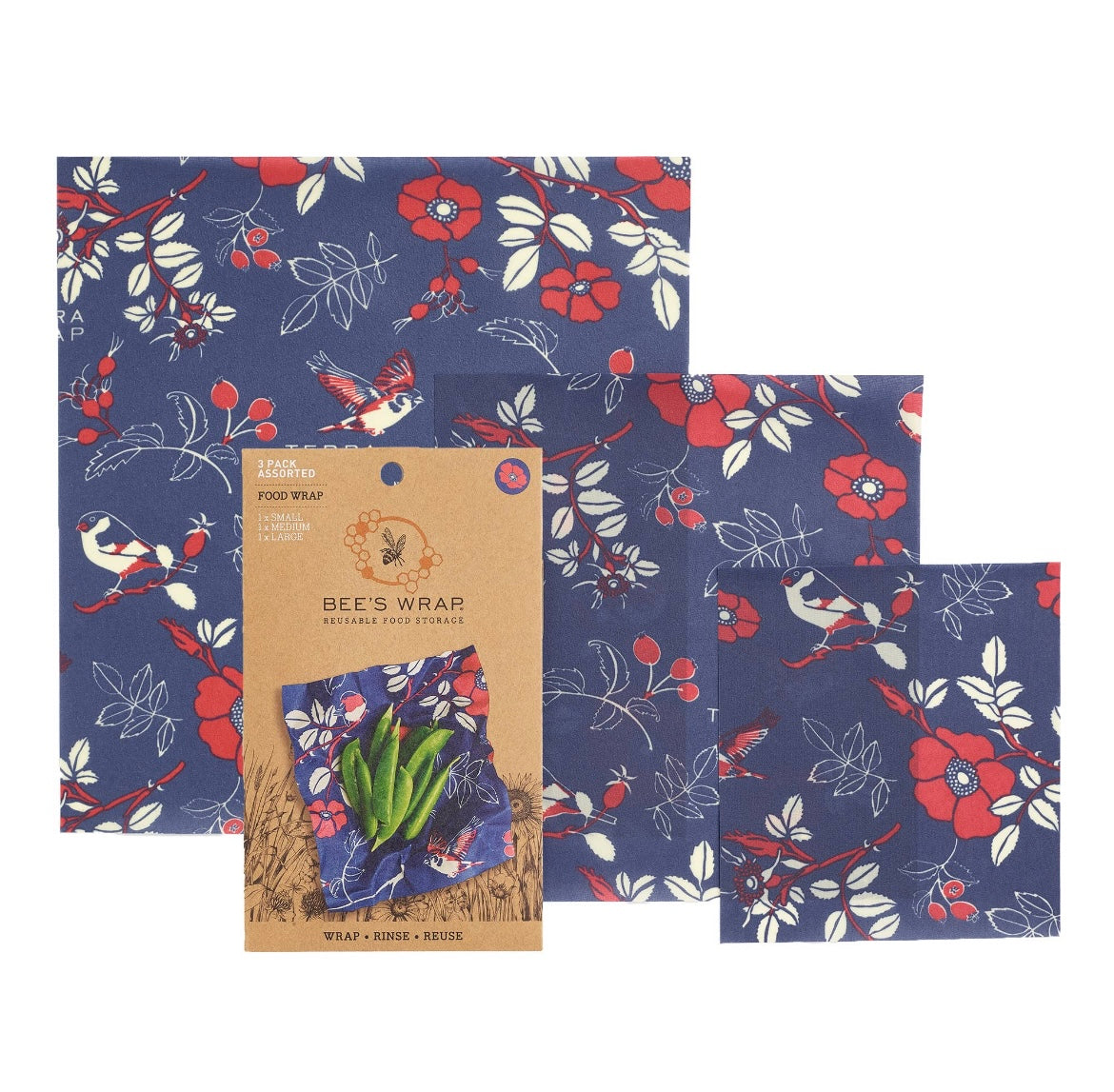 Bee's Wrap - Assorted 3 Pack - Botanical