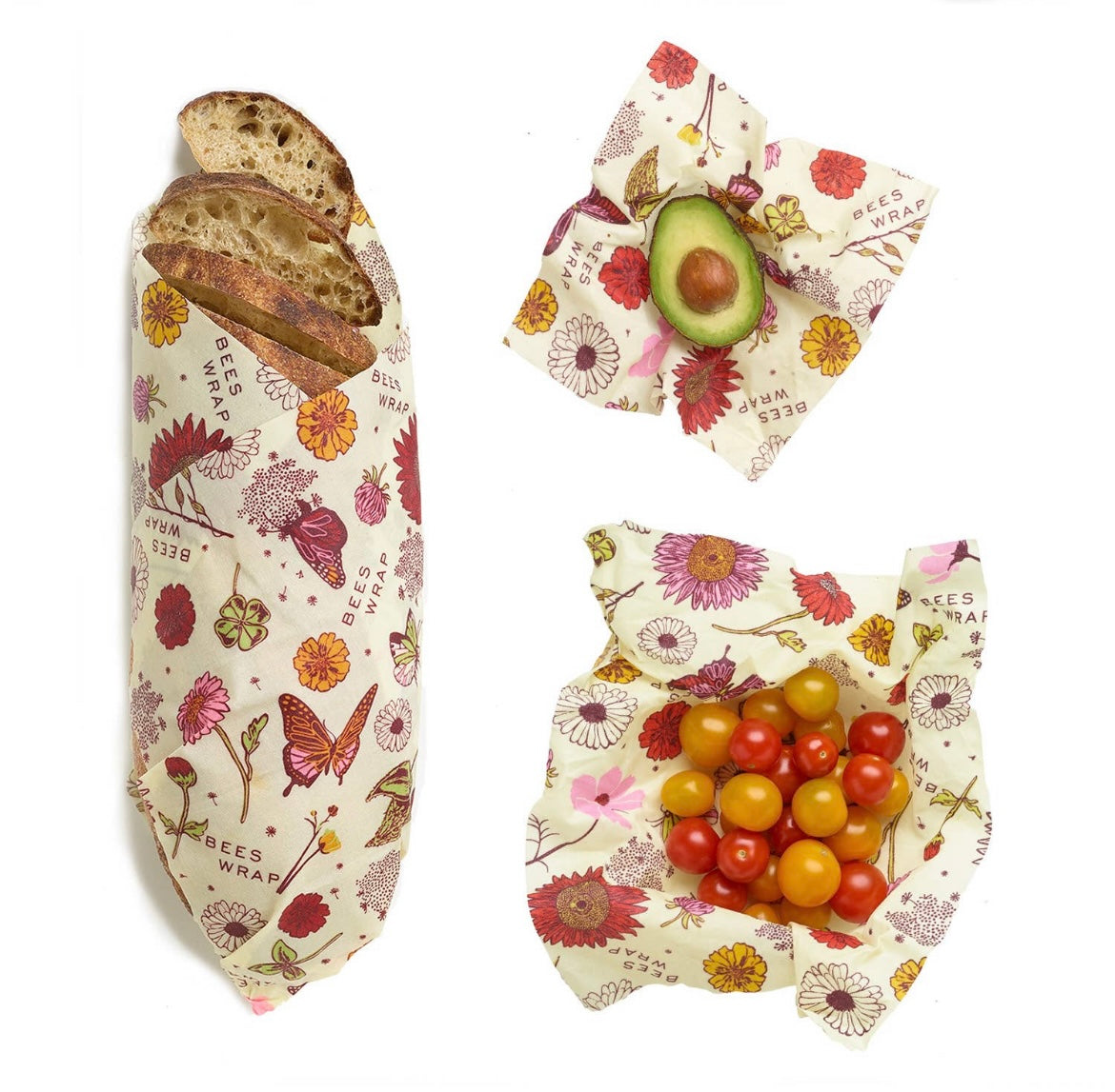 Bee's Wrap - Assorted 3 Pack - Meadow Magic