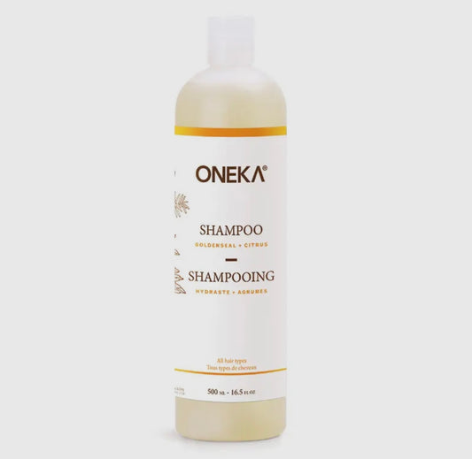 16.5 oz Oneka Goldenseal and Citrus Shampoo