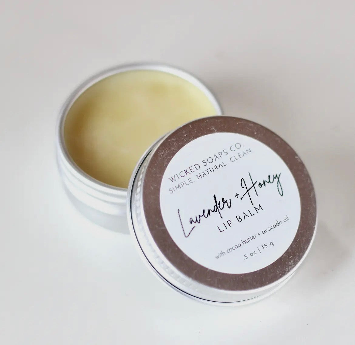 Lavender + Honey Lip Balm