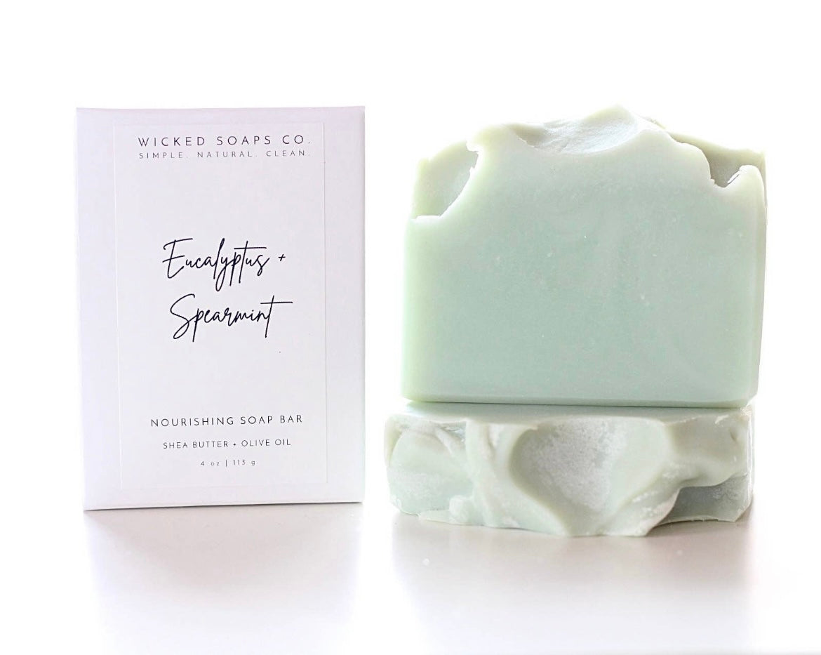 Eucalyptus + Spearmint Nourishing Soap Bar